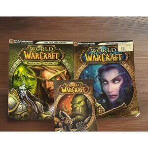 BradyGames World Of WarCraft‎ Battle Chest Guide Book Burning Crusade Manual